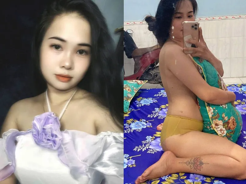 Bà xã dâm cằm điện thoại tự quay người chồng phang mình