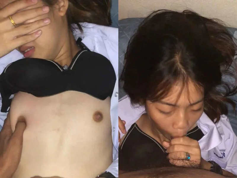 Huấn luyện cô bạn gái sinh viên thành một con đỹ dâm nghiện liếm cò p1